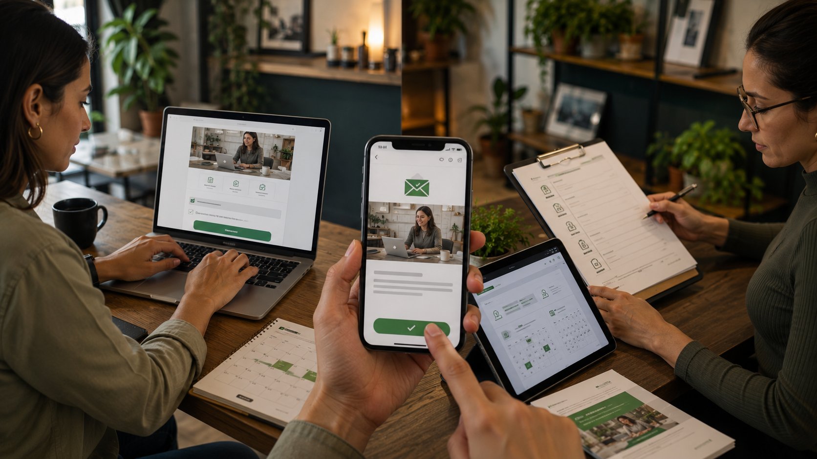 Cliente realizando cadastro consciente para receber conteúdos por e-mail