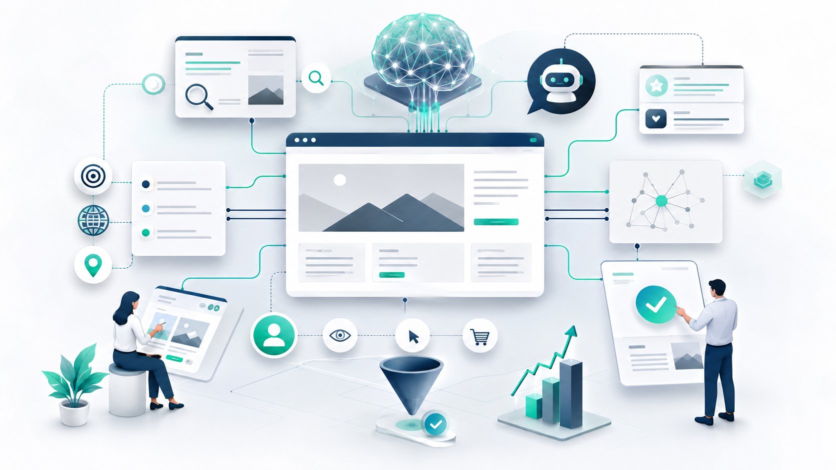 Consultoria SEO integrando AEO, GEO, SXO e inteligência artificial