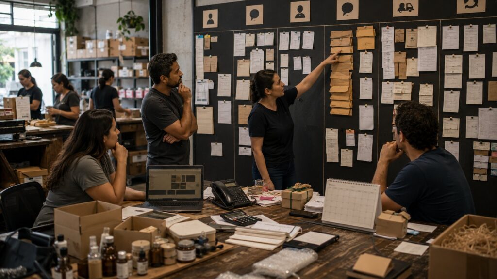 Empreendedor serial acompanhando uma empresa consolidada e um novo negócio em validação-->