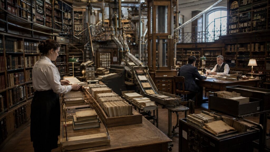 Biblioteca de referência representando IA no atendimento com transferência para especialista humano-->