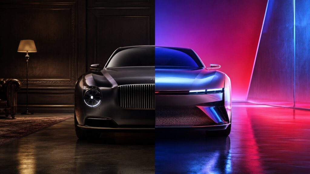 Conceito editorial sobre o Jaguar rebranding e a nova identidade visual da marca-->