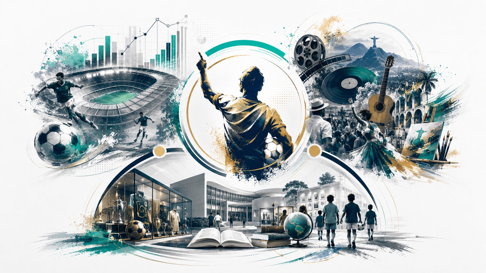Marca Pelé conectando Santos, história do futebol e novas gerações de torcedores