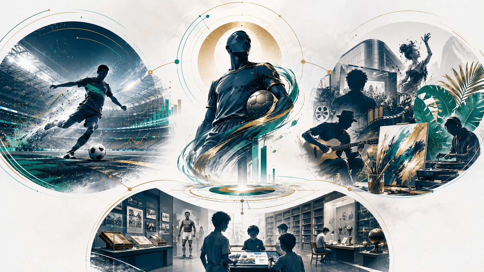 Marca Pelé em uma estratégia global de licenciamento, conteúdo digital e proteção de legado